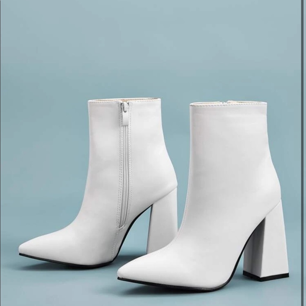 White boots